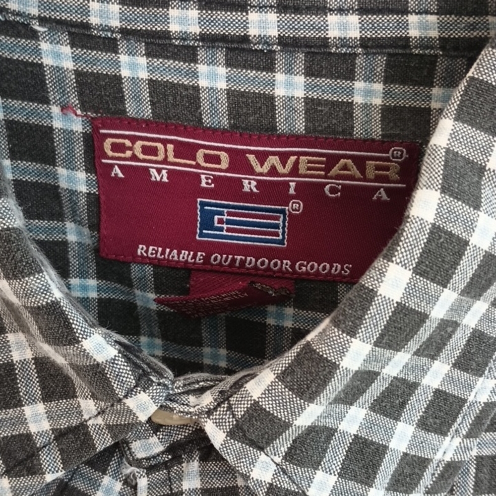 Men's Checkered Casual Shirt - Black and Blue